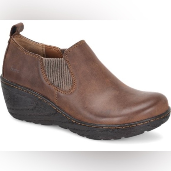 BOC Stefano wedge clog leather size 11 - Picture 1 of 9